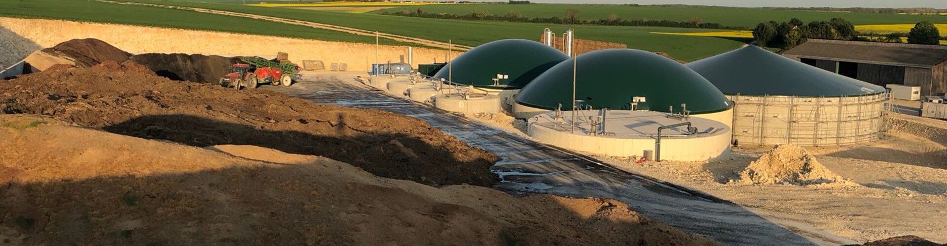 Biogas installation Bourges, France