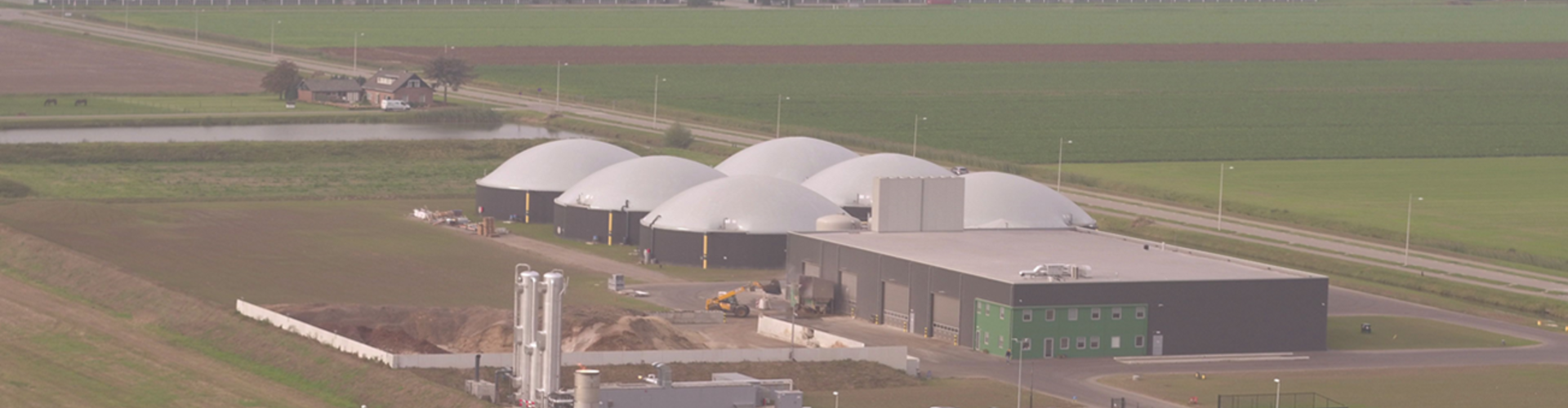 Biogas installation - large scale