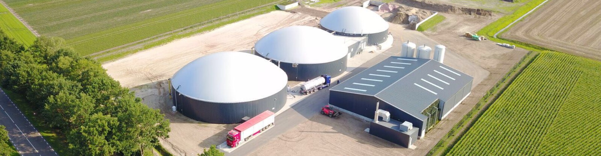 Biogas installation Hardenberg, the Netherlands