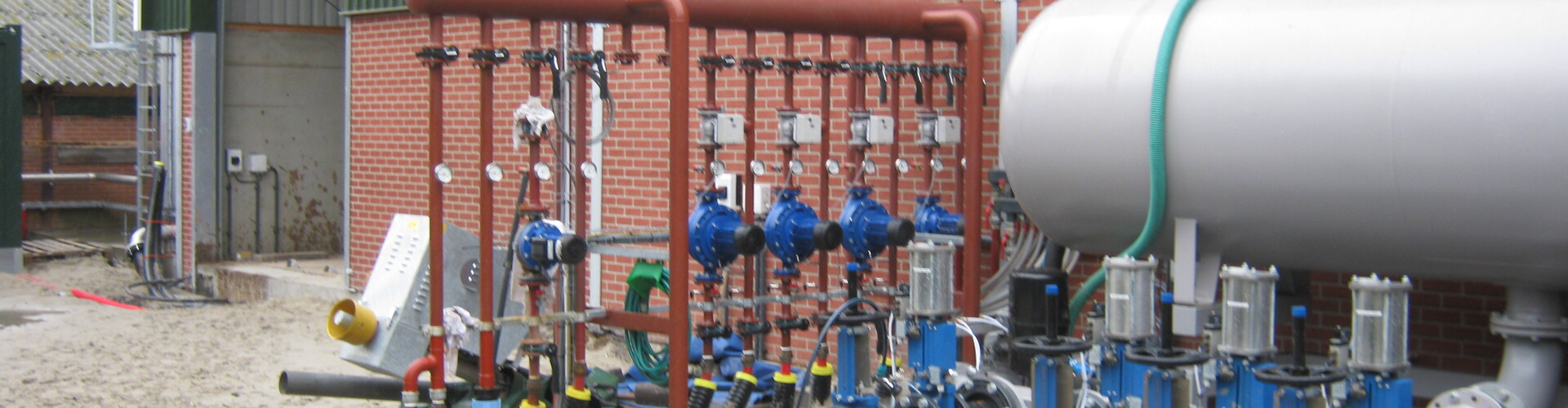 Biogas installation Tzumarrum, the Netherlands