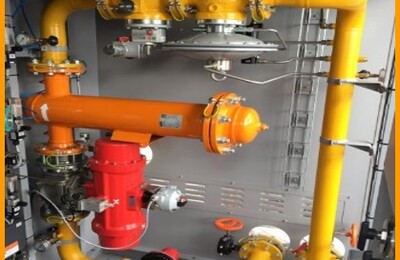 Biogas upgrading installation Wijster, Nederland