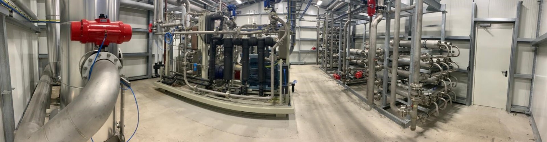 Biogas upgrading installation Laon, France
