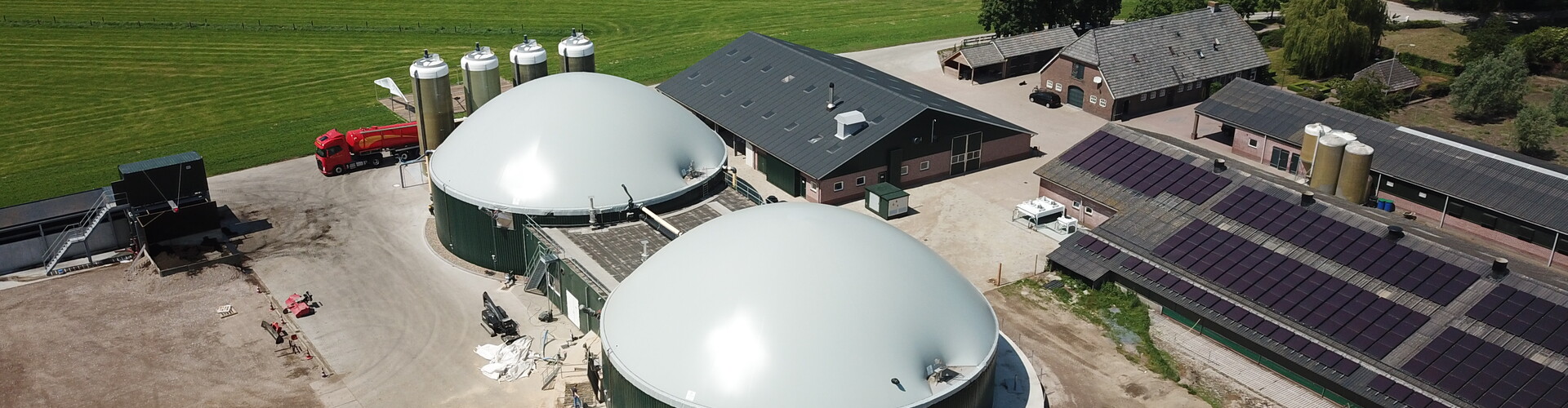 Biogas installation Woudenberg, the Netherlands