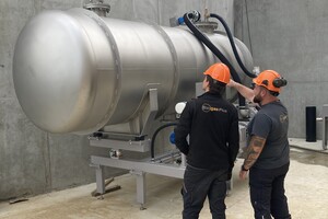 Installation Vacuum Pressure Tank in Sainte-Cécile 